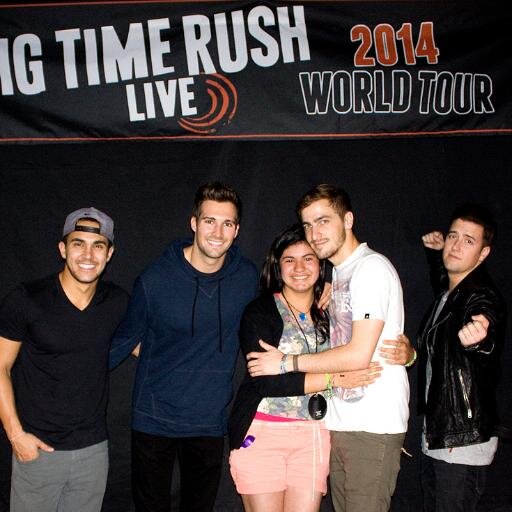 El 15/Febrero = mejor dia de mi vida, ese dia conosi a mis idolos (a @BigTimeRush ) 'No esperes a que tus sueños sucedan, has que sucedan': K3