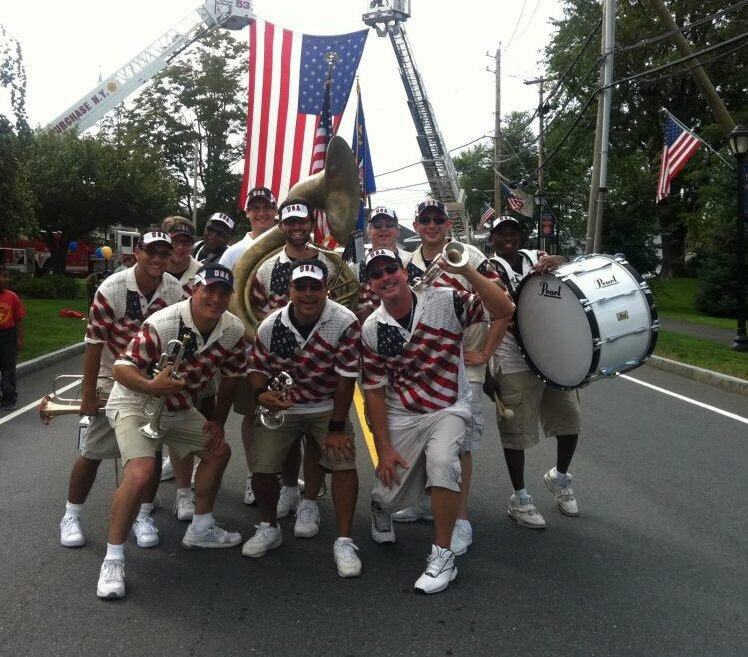 The Tappan Zee Bridgemen - the Hudson Valley's favorite marching band.