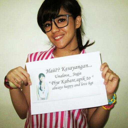 First Official Fanbase DJane PU a.k.a @unaputri From JOGJA | We #lovebgt #LoveUna #UnaLova