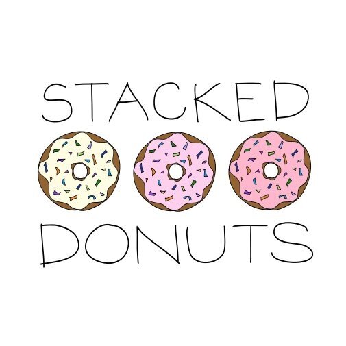 Eat a donut, you deserve it! Stacked Donuts by  @StephanieCmar part of @Partyof_Two info@stackeddonuts.com