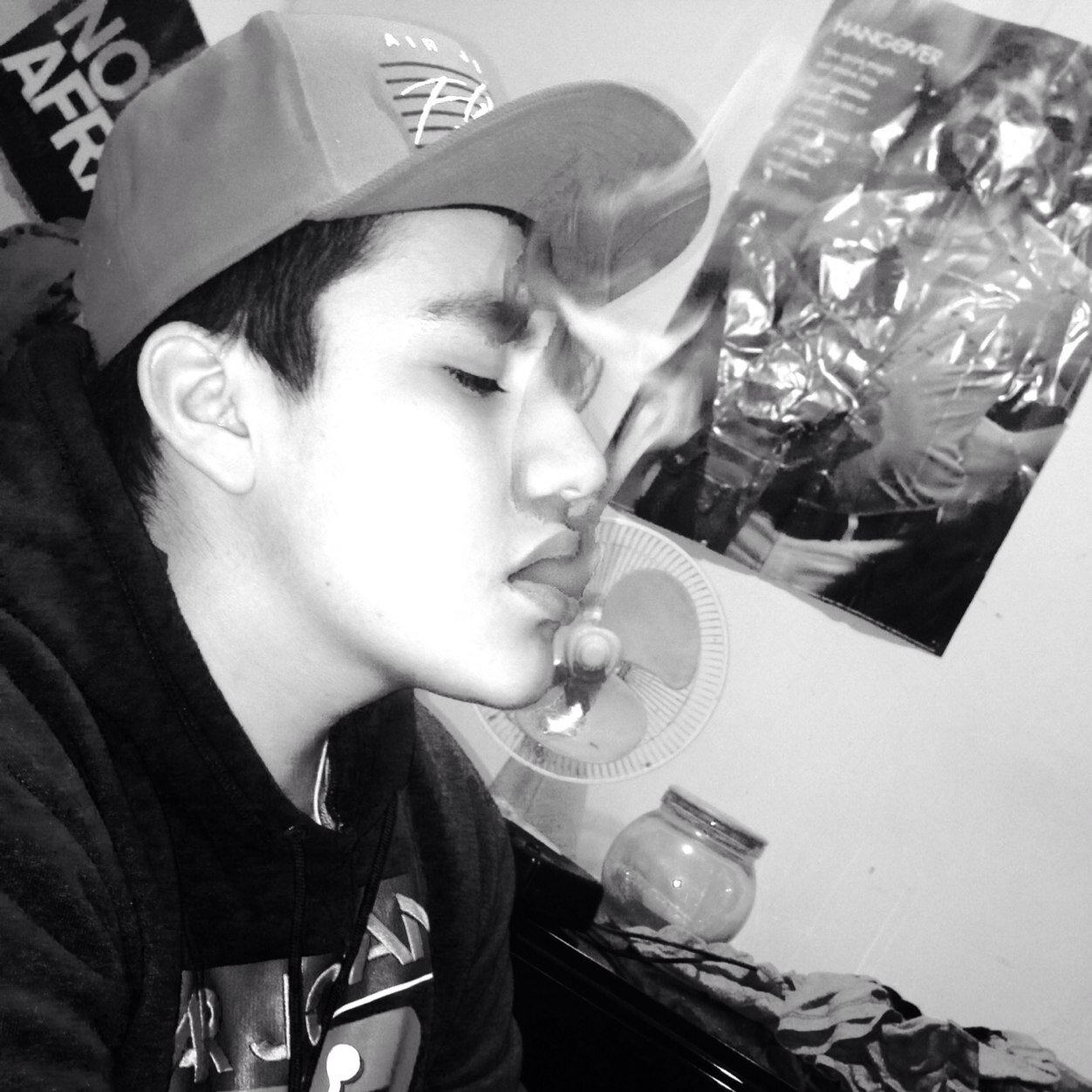 Smokeing dat kush mang