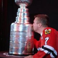 Sports card collector and trader. Big Chicago Blackhawks fan.                             I've been to third base with Lord Stanley, twice!