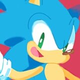 Knight of the Wind, World Class Rider, Chili Dog Enthusiast, and The Fastest Thing Alive. The name's Sonic. Sonic the Hedgehog.