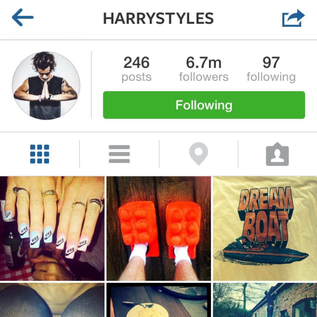wow ok actual comments you people put on harrys instagram • send comments here || http://t.co/PZCeWSYka1