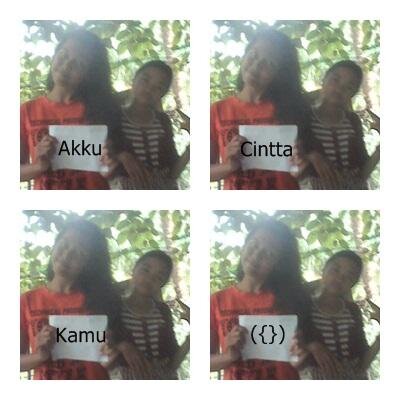 hidup kku yg trindah kllo ad km yg slalu ad d.smping ku