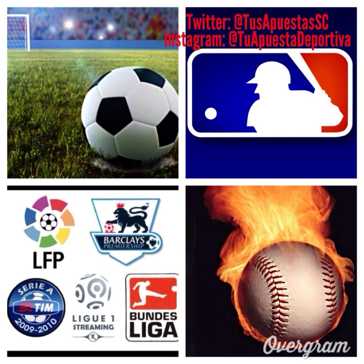 Recomiendanos y Ganas! Instagram: @TuApuestaDeportiva Contáctanos : tuapuestadeportivasc@gmail.com