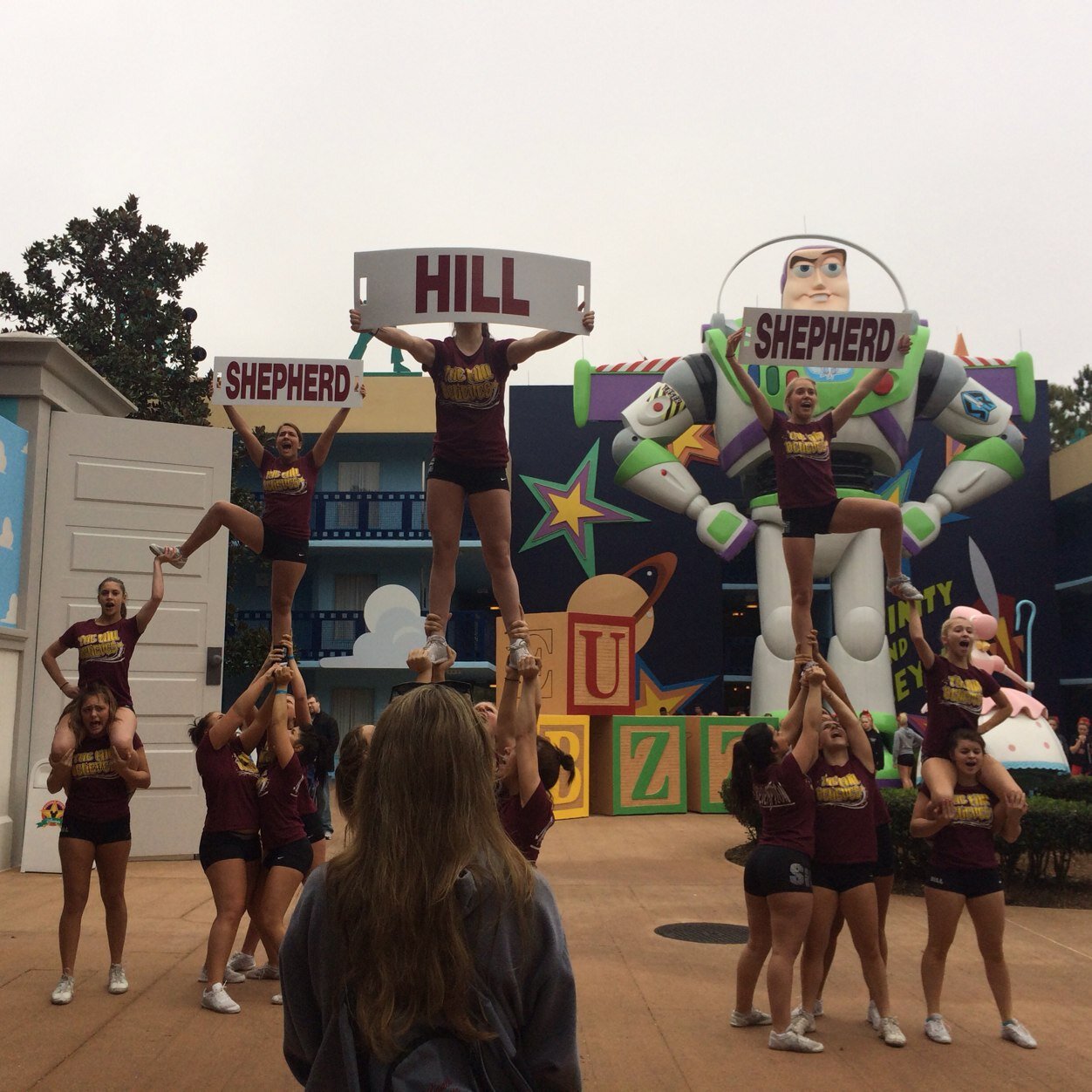 Shepherd Hill Cheerleaders.
Believe.