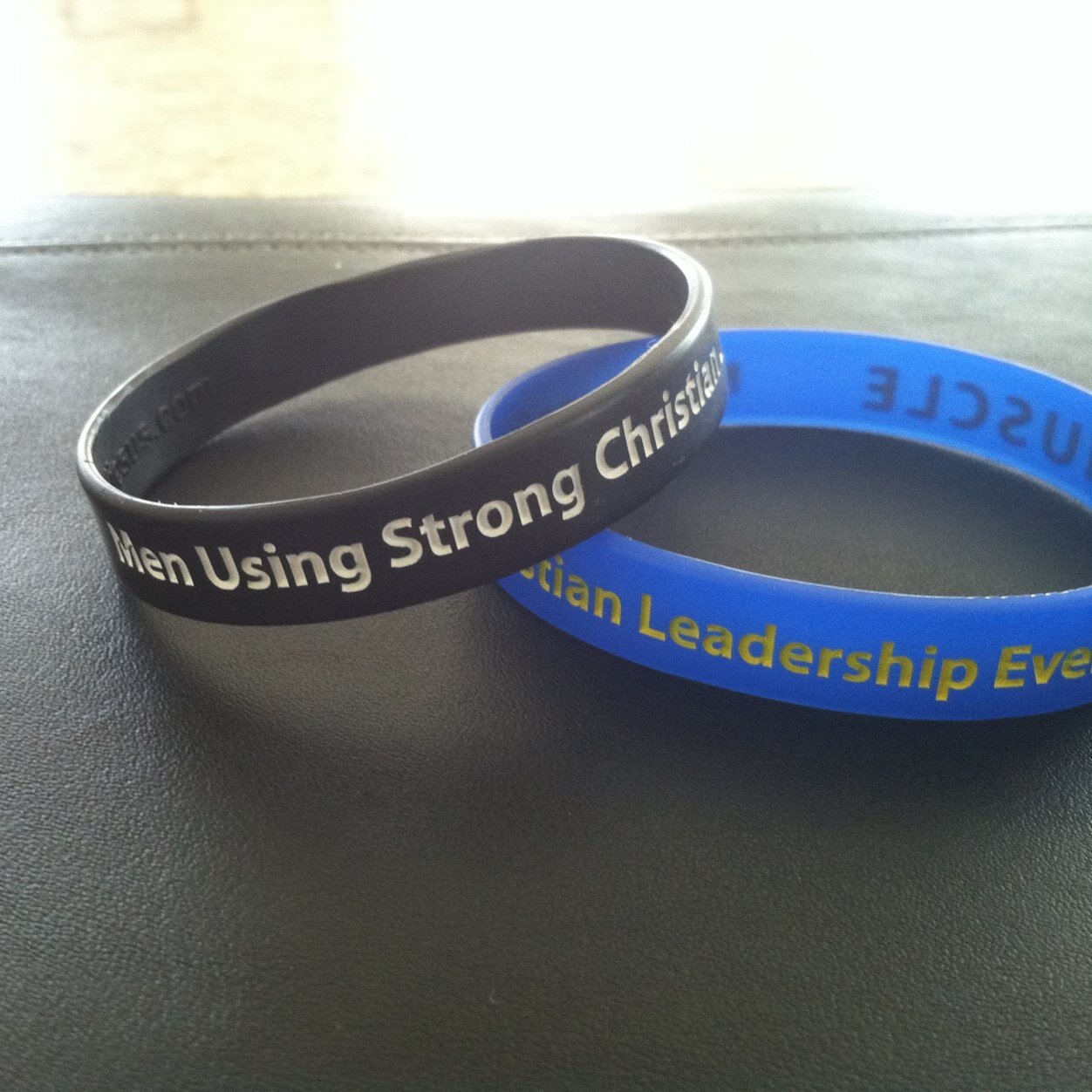 *********The CHRISTIAN WRISTBAND*********
    Worn by The ACC Coaches and Players!