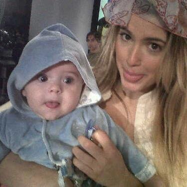 Hoda,hijo de Mel y Teo