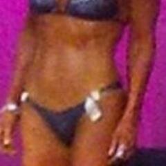 over 50 bikini athlete