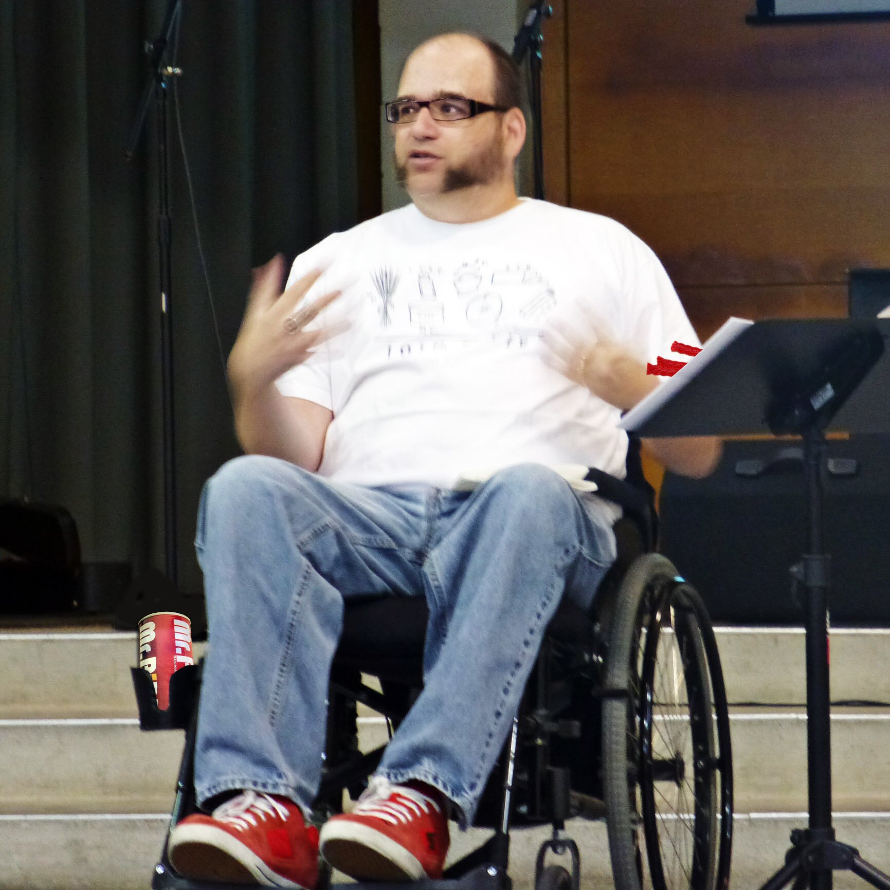 GabeOnWheels's profile picture. Rollin'.