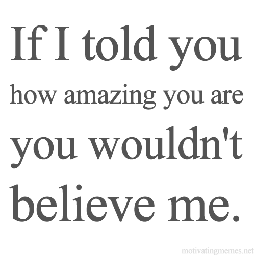 Just spreading positivity! DM me something positive about someone and I'll retweet it without your name. Tweet a compliment and I'll retweet it if I see it!