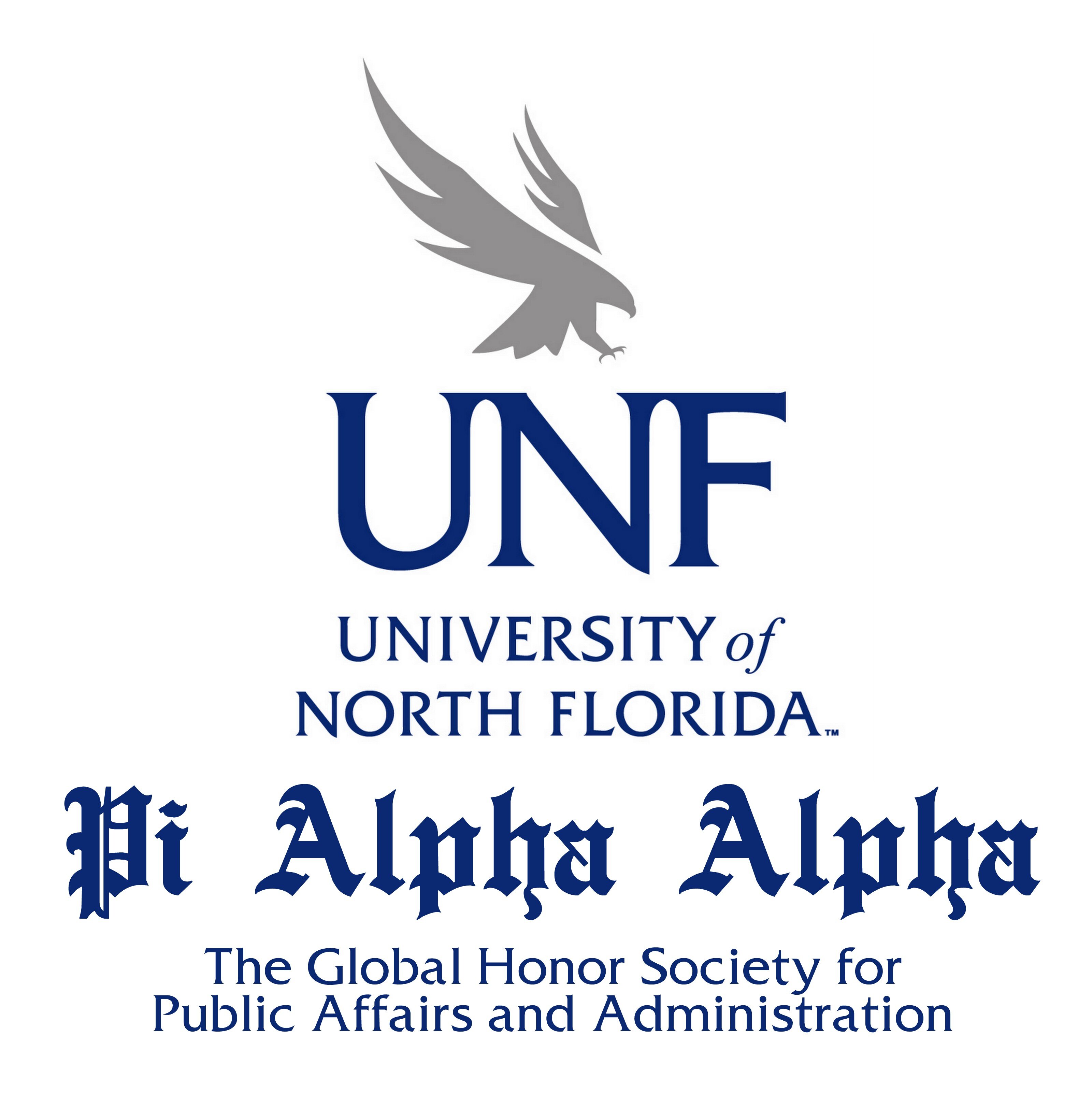 The University of North Florida chapter of Pi Alpha Alpha: The Global Honor Society for Public Affairs and Administration.