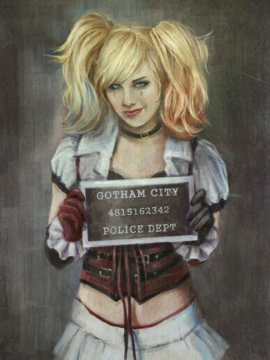 Knahck knaaahck! Who's theah? Tha clown prinCESS, thad's who! Ah flew tha cuckoo's nes' an' ah'm--HEY! PUT tha gahn DOWN, Mistah J! #Married to @OneTrueJoker6