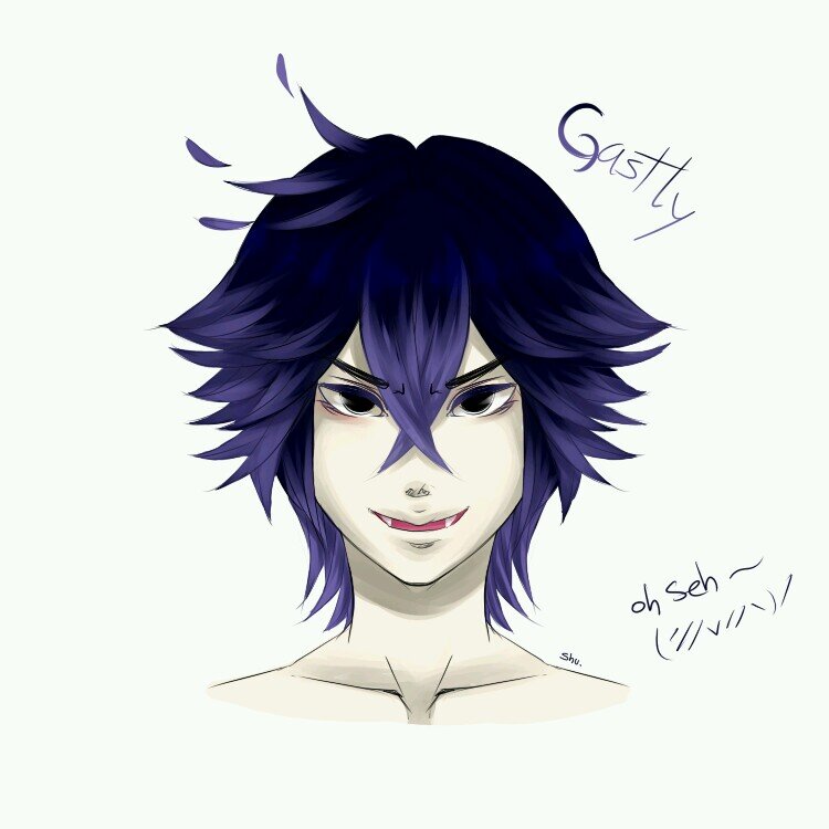 I'm Conrad, your neighborhood's gassy Gastly~ Keheheheh~ [Gijinka Pokémon RP Moveset: Lick, Curse, Payback, Shadowball Lvl 20]