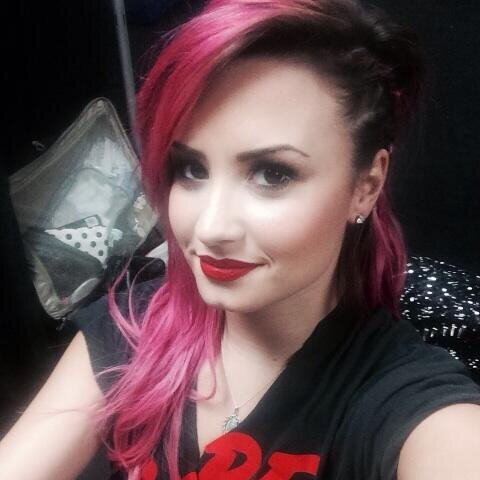 My idol is a :  
Inspiration 
Savior 
She is my life , my everything .
She is Demetria Devonne Lovato Hart 
#Lovatic and #Olivatic