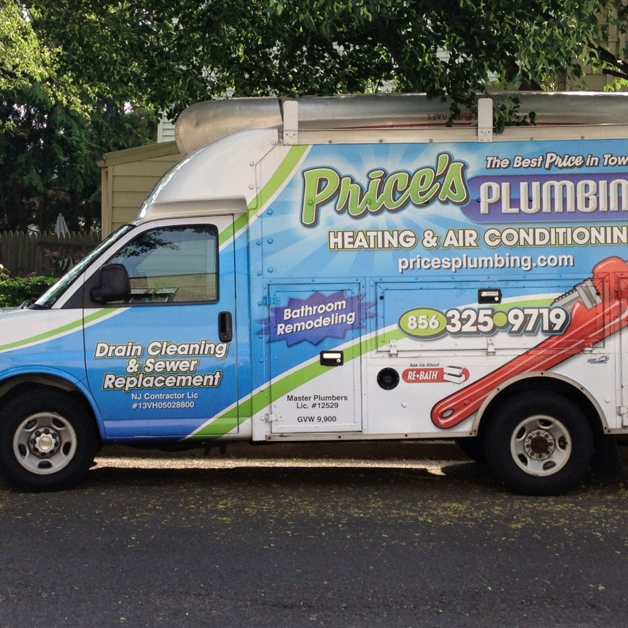 With over 25 years experience Price’s Plumbing & Heating, LLC is there for all your residential and commercial plumbing needs in New Jersey and Delaware.