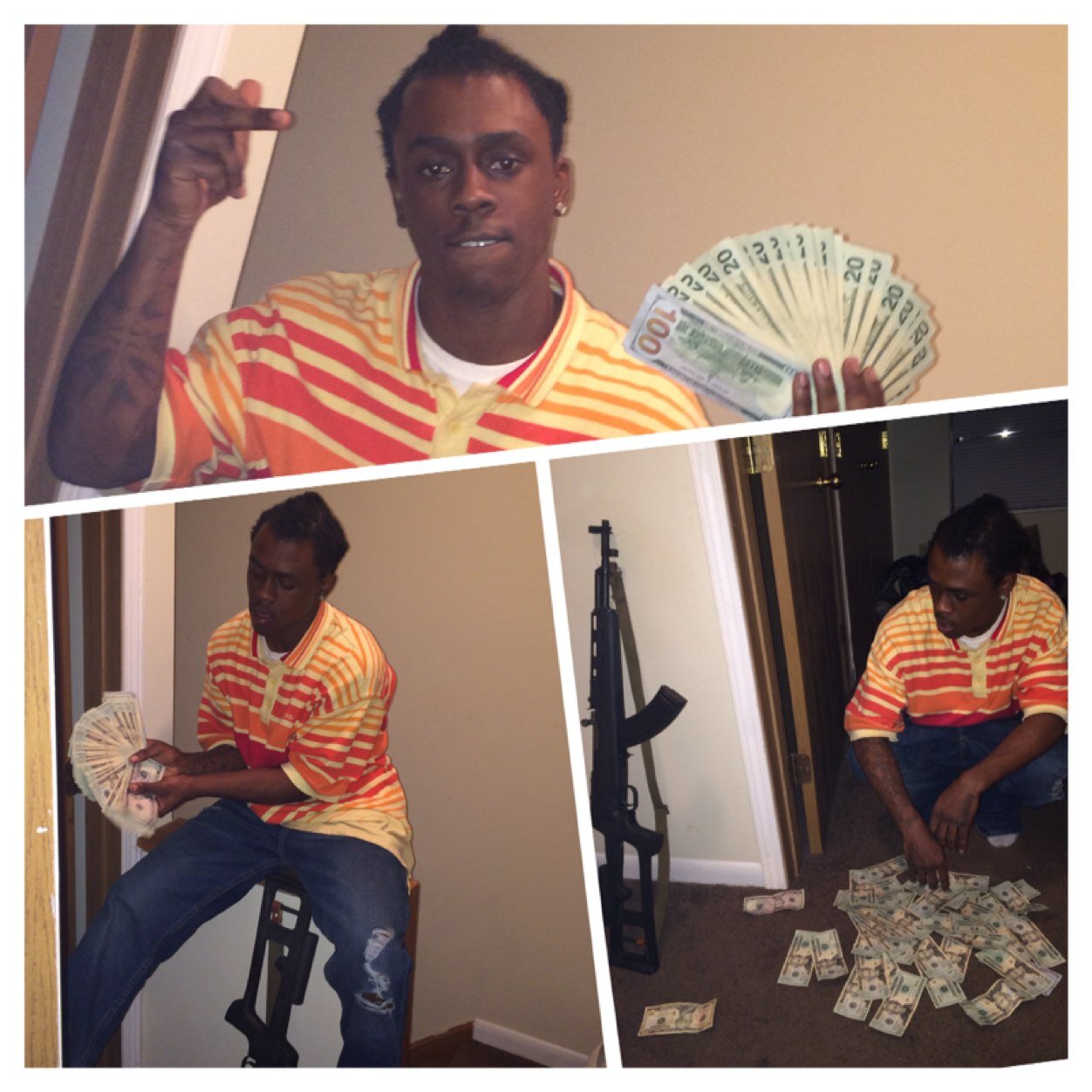 S. 0. A Money.Murda.Madness Hood nigga bby ion smoke .40 i use'em had a bad habbit till it became part of me Money bby