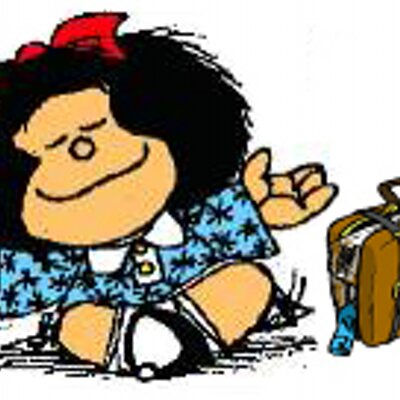 maleta de Mafalda / Twitter