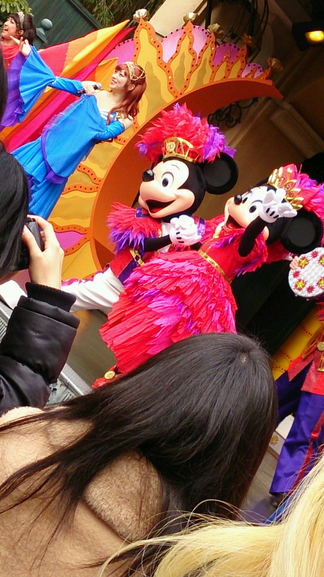 【晴れの国バリア】  Disneyの世界はきらきらがいっぱい!   ティンク ♡ アリエル ♡ ファンカスト ♡      来年からパークで働きたい♡!