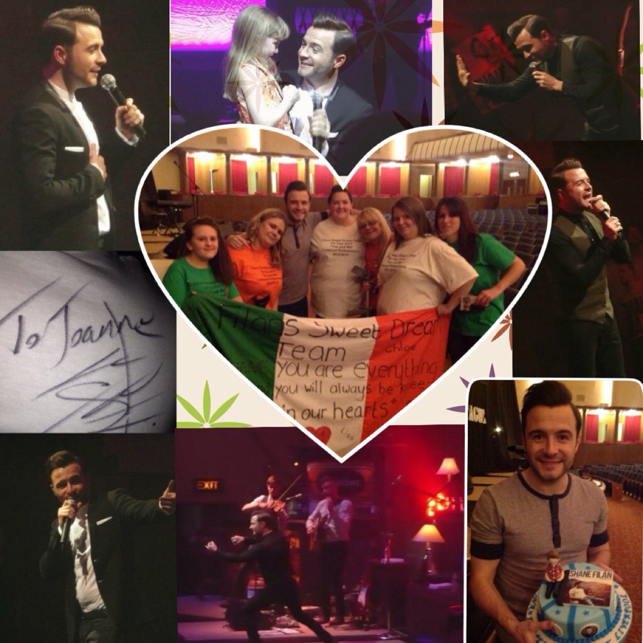 DREAM CAME TRUE MET SHANE AND GILLIAN 20/02/14 #FilansSweetDreamTeam 
2016 best year of my Life when I became a Mummy to my Baby Girl Leila 💕 5/6/16 💕
