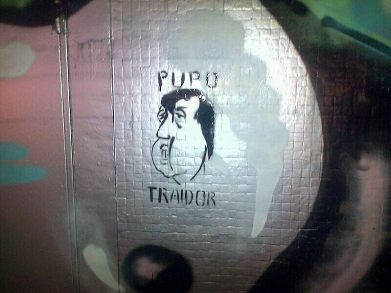 Denunciamos al traidor de Pupo, próximamente en todo Buenos Aires