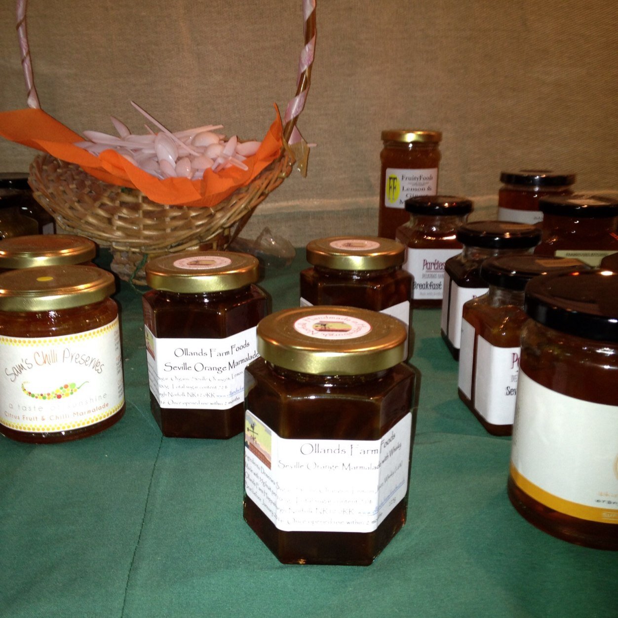 Worlds Marmalade Award Winning Artisan Maker. Condiments,Chutneys,Pickles, Mustards. Farmers markets, farm shops, North Norfolk Happisburgh