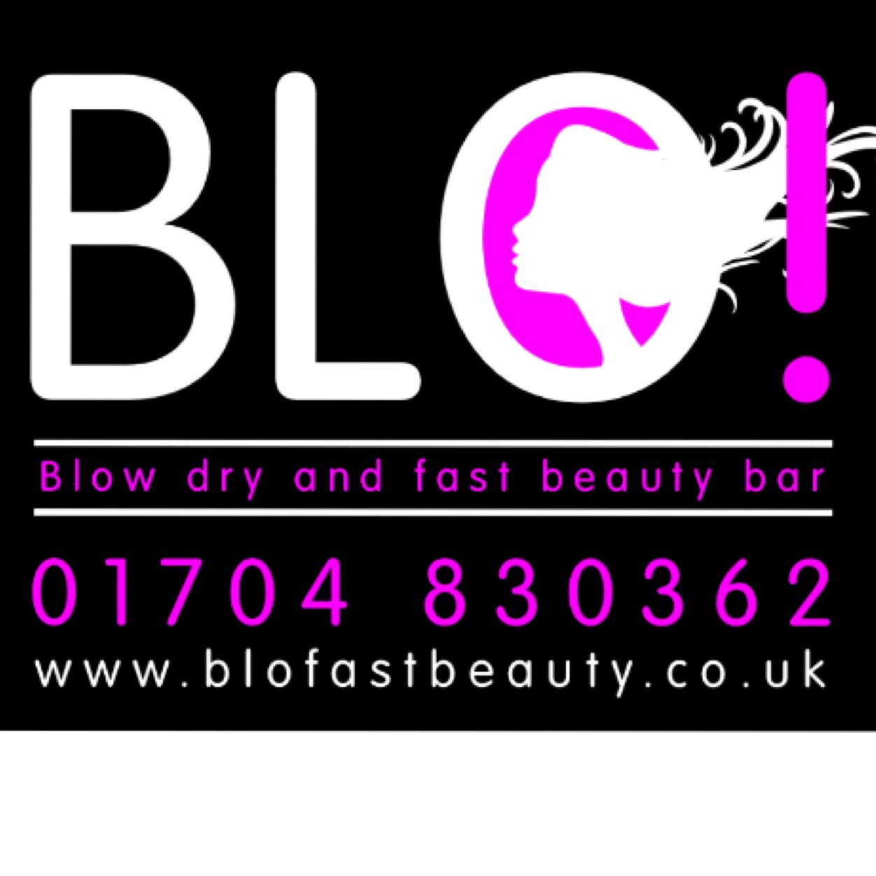 Blo! A stylish new salon in Formby, offering the full package in hair, make-up and nails. Call us on 01704830362 to book an appt.