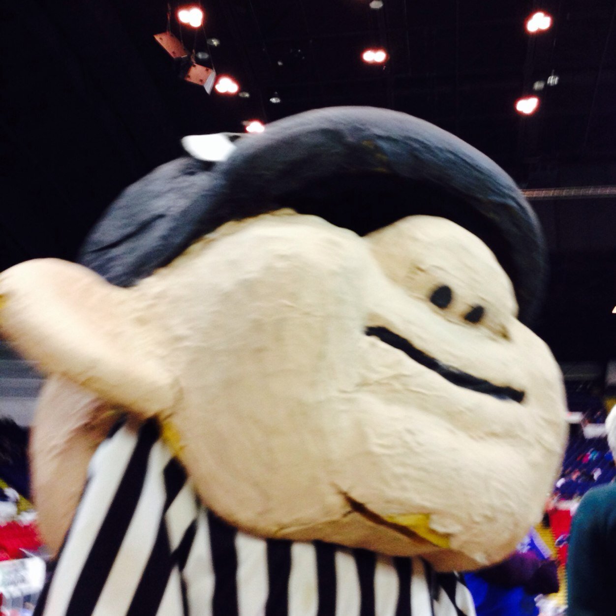 Howie the Ref. The official mascot of Comedy Sportz. He's adorable. He's personable. He's single (LADIES). Look for him and give him a hug. He needs it.