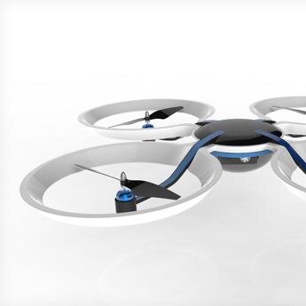 Grown-up toys. Flying drones and multicopters.