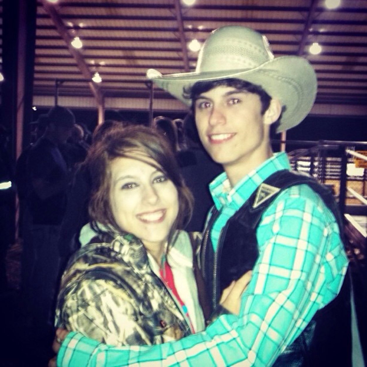 Bullrider! engaged to Carley Olivo! Roughneck!