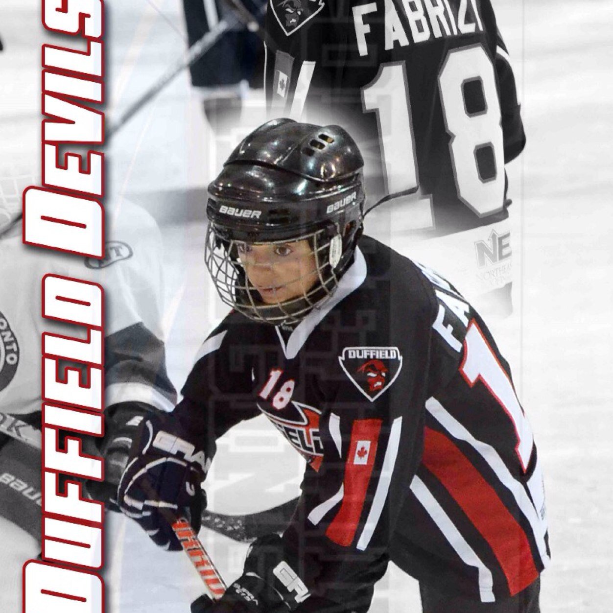 '05 AA Hockey Mississauga Beast GTHL, Toronto, Canada, brother to twin '06s, a phenomenal Forward and championshp NYHL 2x winner Dman Duffield Devils Black.
