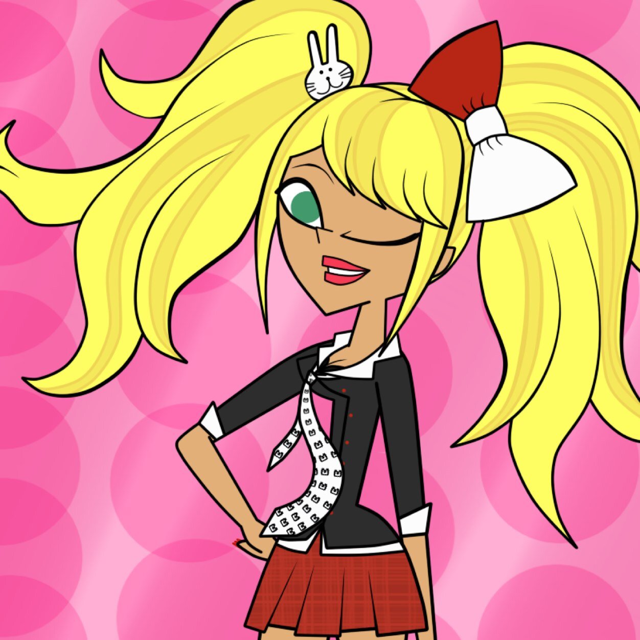 Hey, guys. I'm one of the two Super Duper High School Despairs~ I'm also the Mastermind behind MonoKuma, and I despair from DID (MPD) and Psychosis~ #Single