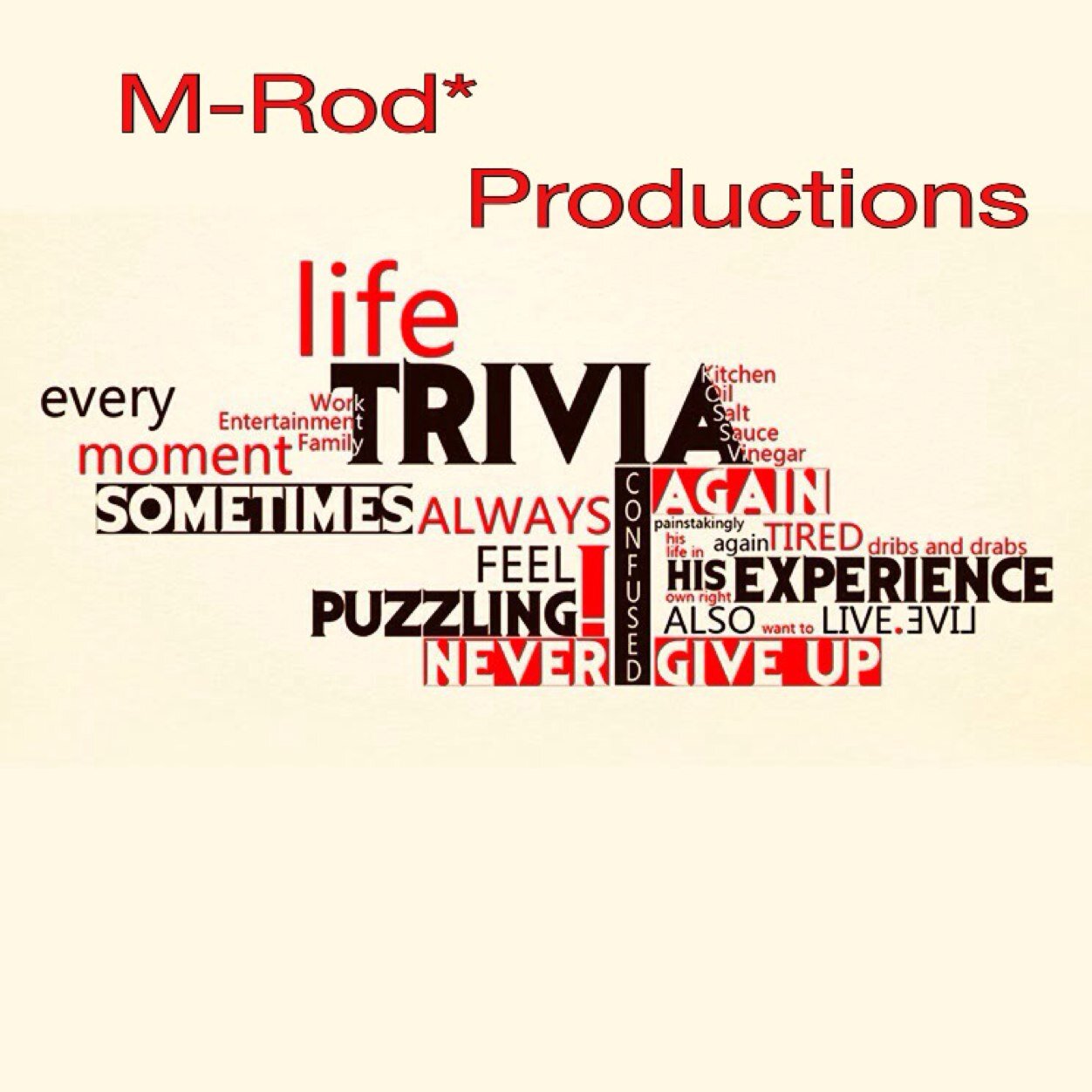 Hello welcome to M-Rod* Productions a motion picture industry,we make all of your movie experience come to life .