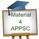 material4appsc's profile picture. Material for all APPSC Exams such as Group 1,Group 2, Group4,JL,DL,Polytechnic Exams,SI,Constable Exams,as well as Bank Clerks, PO'S, SSC, RRB..........etc