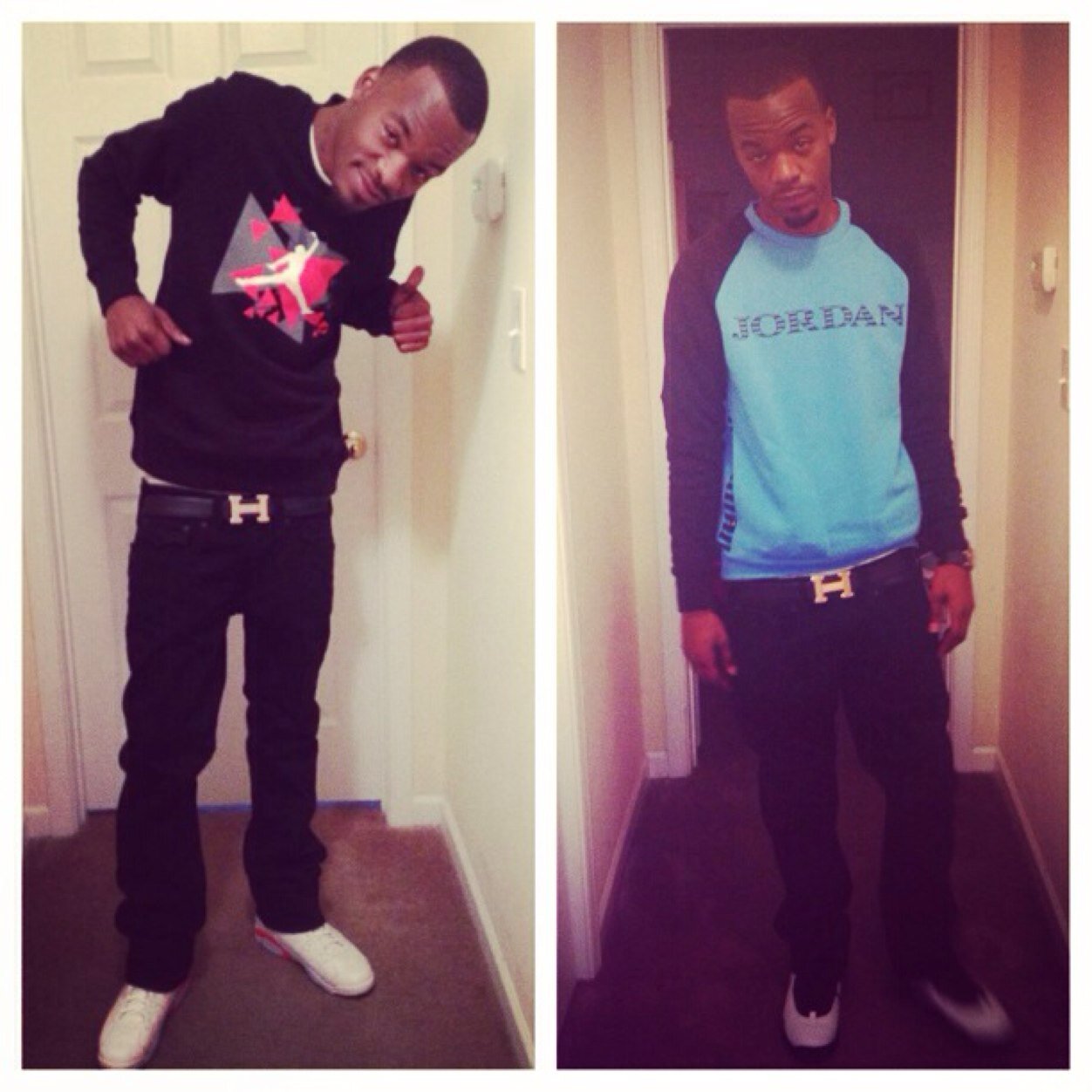 Aye young flyy nigga wit major flav and pimpin stronger than tyson in his 20s