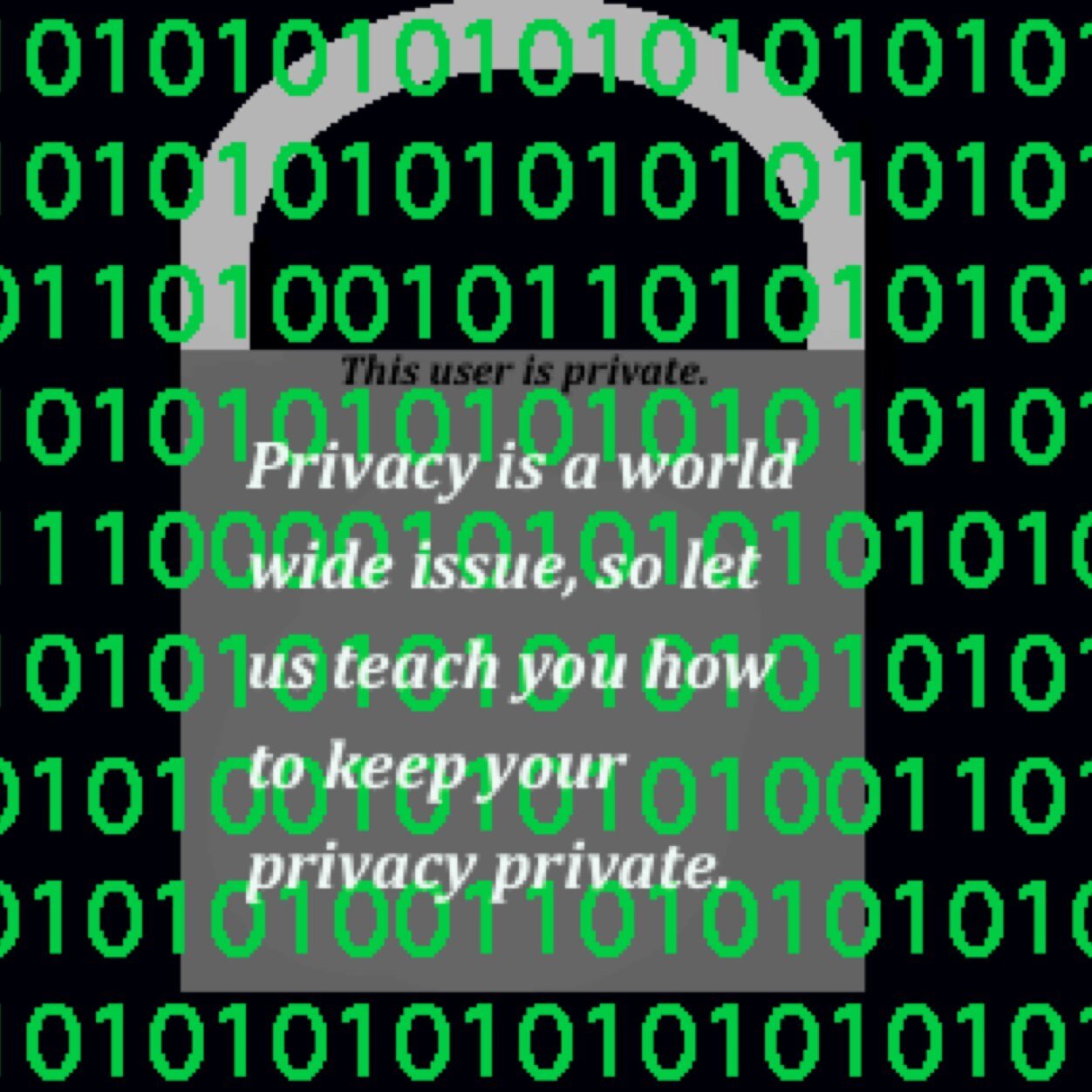 PDSprivacy's profile picture. Email us at pdsprivacy@gmail.com