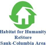 We are the nonprofit ReStore for Habitat for Humanity of Sauk-Columbia Area. We sell new and used items with profits helping build homes in our communities.