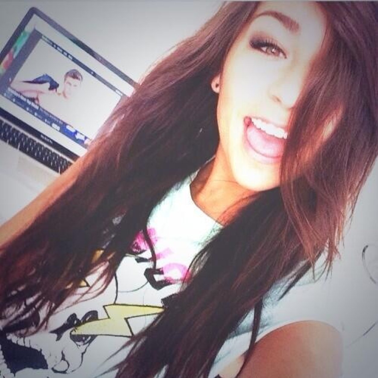Keep smiling darling.