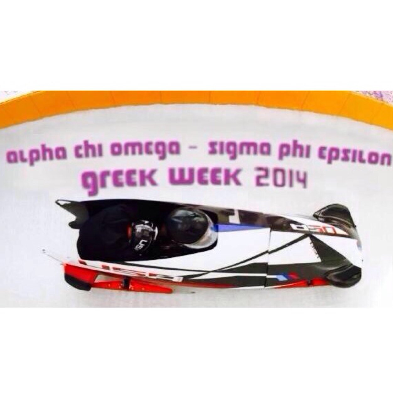 GWBobsledding's profile picture. ΣΦΕ and AXΩ take on Clemson University Greek Week 2014 #GWBobsledding