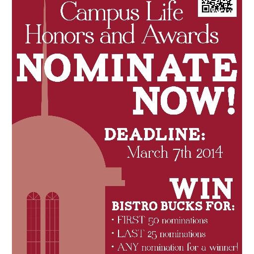 Do you know a great Willamette student? Nominate them for Campus Life Honors and Awards!