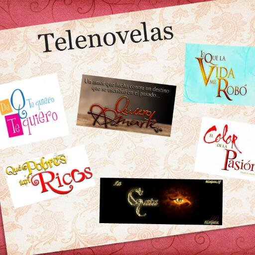 Nos Encantan Las Telenovelas de Televisa!!!