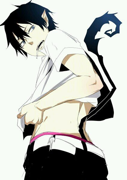 Hello I'm Rin Okumura. Im an Exorcist And I will defeat Satan for what he did.Kuro:Nyaa Im Rins Cat dont hurt Master Rin#Seke #Backup@SweetAllen_W(DifferentRps)