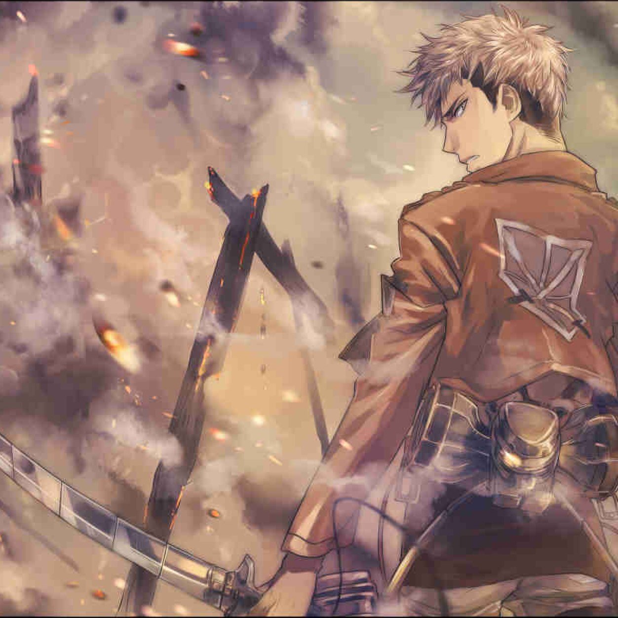 The name's Jean Kirschtein, graduate of the 104th Trainee Squad. Current member of the Scout Regiment. I live for those who died too soon. {SNKRP/MVRP}