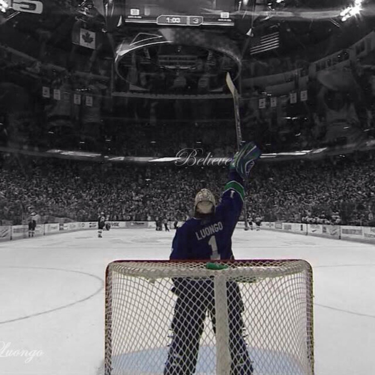 ..I dont just have a johnny canuck tattoo for shits a gigs.. Im a damn proud nucks fan.                            Forever a Luongo Fan