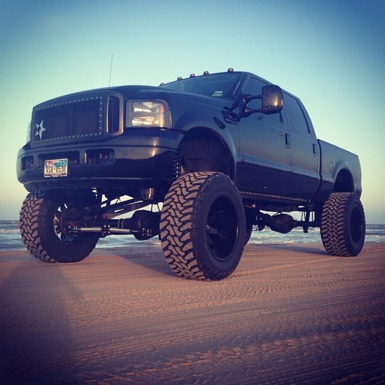 Who needs boys when you have a truck? #CountryGirl #TruckLove #FordPowerstroke #TruckGirl ATD
