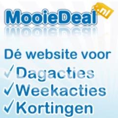 Op MooieDeal.nl vind je iedere dag nieuwe aanbiedingen, de beste acties en héél véél korting bij 1000+ webshops!