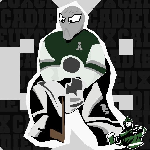Graphic Designer, Hockey player, Bearded Man. All the stereotypical French Canadian wrapped in one convenient package.
