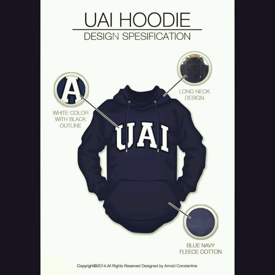 UAI Hoodie #UnityAndIntegrity #UnityInDiversityForFamily
