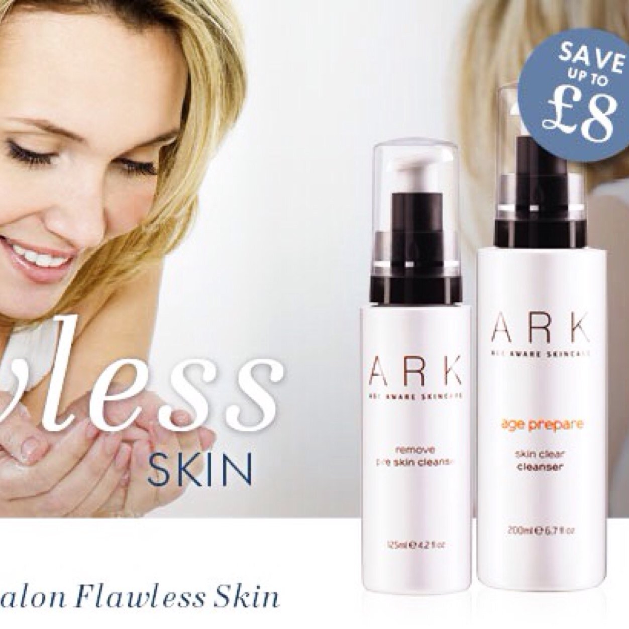 Beauty Therapist and ARK consultant. All ARK products contain natural ingredients with no parabens. Made in UK.